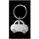Picture of METAL CAR KEY HOLDER KEYRING in Silver