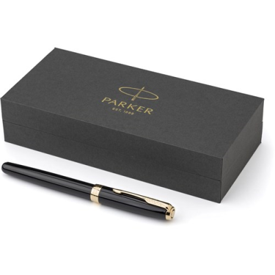 Picture of PARKER SONNET ROLLERBALL PEN in Black