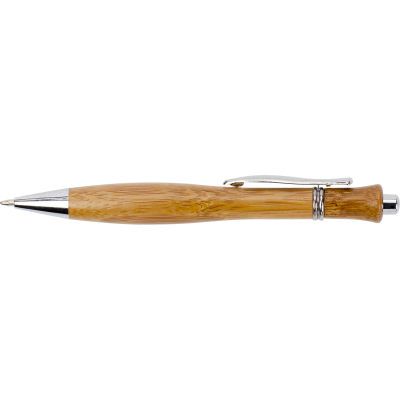 Picture of BAMBOO BALL PEN in Brown.