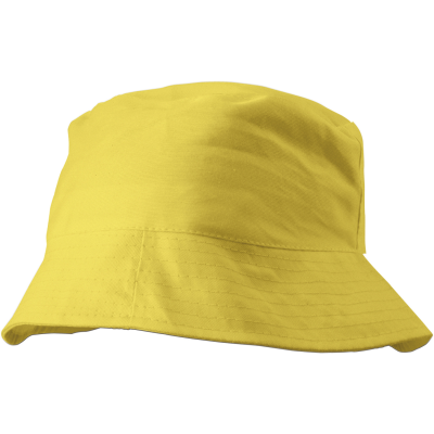 Picture of CHILDRENS SUN HAT in Yellow.