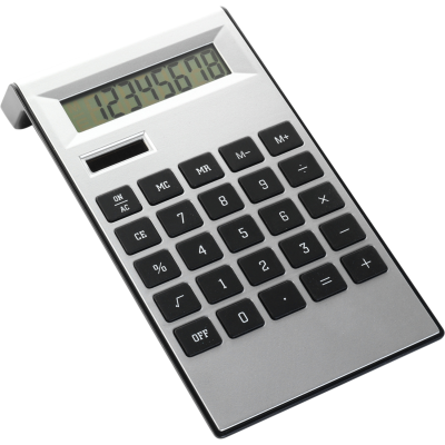 Picture of DESK CALCULATOR in Black & Silver