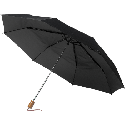 Picture of FOLDING UMBRELLA in Black.