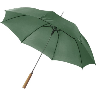 Picture of POLYESTER (190T) UMBRELLA in Green.