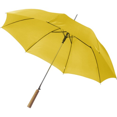 Picture of POLYESTER (190T) UMBRELLA in Yellow