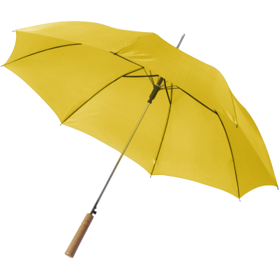 Picture of POLYESTER (190T) UMBRELLA in Yellow.