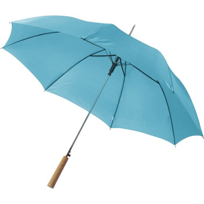 Picture of POLYESTER (190T) UMBRELLA in Light Blue.