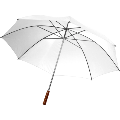 Picture of GOLF UMBRELLA in White.