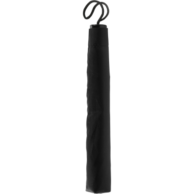 FOLDING UMBRELLA in Black.