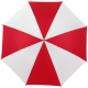 Picture of AUTOMATIC UMBRELLA in Red & White