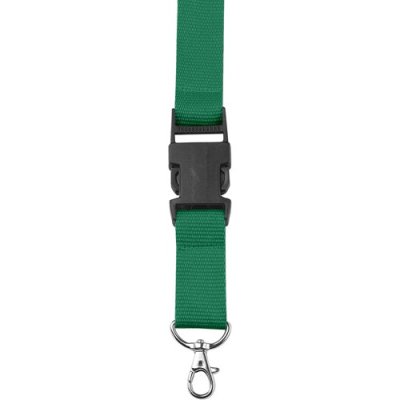 Picture of LANYARD AND KEY HOLDER KEYRING in Green