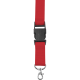 Picture of LANYARD AND KEY HOLDER KEYRING in Red