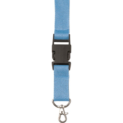 Picture of LANYARD AND KEY HOLDER KEYRING in Light Blue