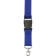 Picture of LANYARD AND KEY HOLDER KEYRING in Cobalt Blue
