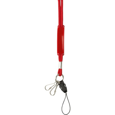 Picture of LANYARD PVC BADGE in Red