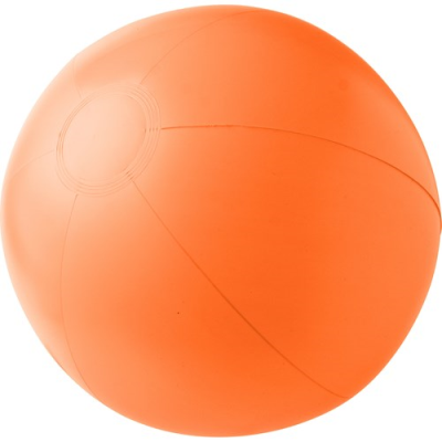 Picture of INFLATABLE BEACH BALL in Orange.