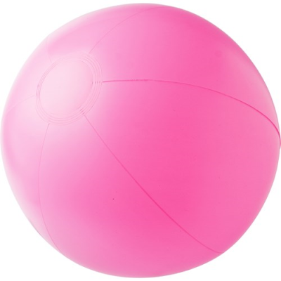 Picture of INFLATABLE BEACH BALL in Pink.