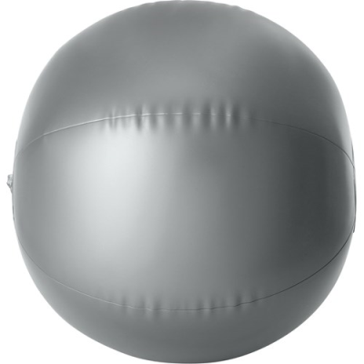 Picture of INFLATABLE BEACH BALL in Silver.