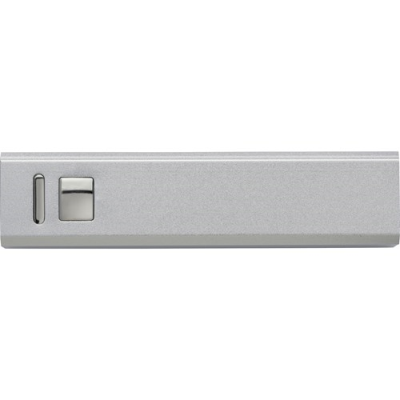 Picture of ALUMINIUM METAL POWER BANK in Silver