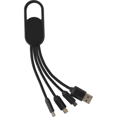 Picture of CHARGER CABLE SET in Black.