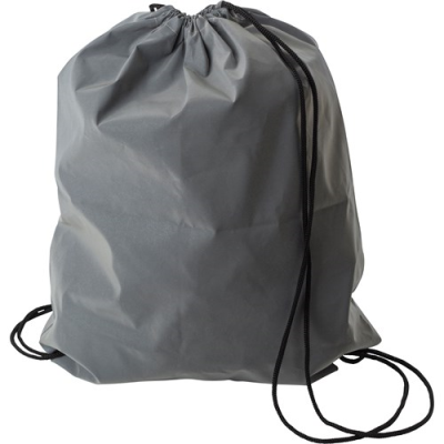 Picture of SYNTHETIC FIBRE (190D) REFLECTIVE DRAWSTRING BACKPACK RUCKSACK