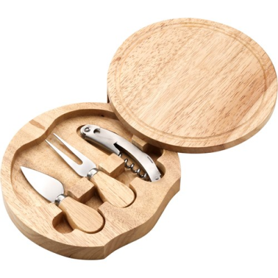 Picture of CHEESE SET in Brown