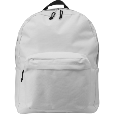 Picture of THE CENTURIA - POLYESTER BACKPACK RUCKSACK in White