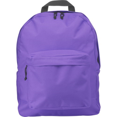 Picture of THE CENTURIA - POLYESTER BACKPACK RUCKSACK in Purple