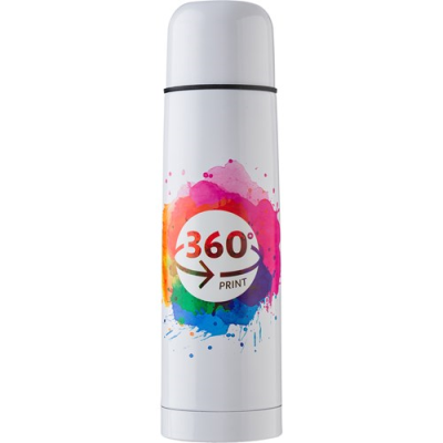 Picture of VACUUM FLASK (500ML) in White.