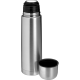 Picture of STAINLESS STEEL METAL DOUBLE WALLED VACUUM FLASK (500ML) in Silver