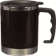 Picture of STAINLESS STEEL METAL MUG (400ML) in Black