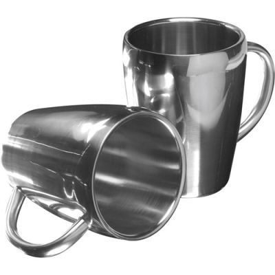 Picture of SET OF TWO STEEL MUG SET