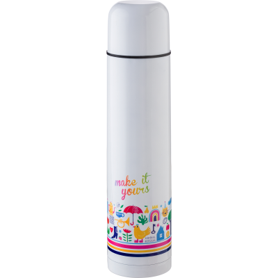 Picture of VACUUM FLASK, 1 LITRE in White.