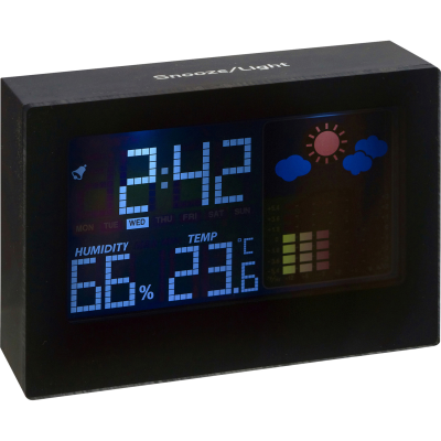 Picture of DIGITAL WEATHER STATION in Black.