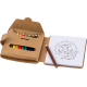 Picture of CARDBOARD CARD COLOURING SET in Various