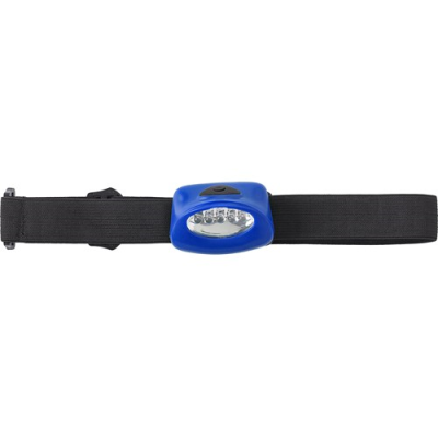 Picture of HEAD LIGHT with 5 LED Lights in Cobalt Blue.