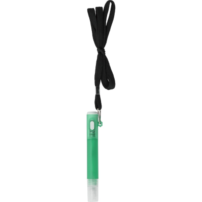 Picture of LANYARD with Spray Bottle & Torch in Light Green