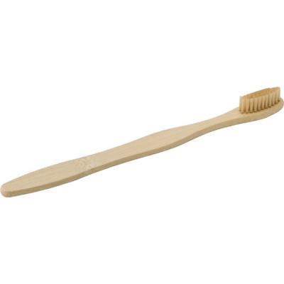 Picture of BAMBOO TOOTHBRUSH in Brown.