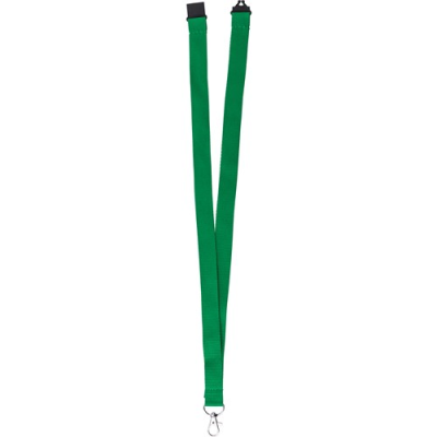 Picture of RPET LANYARD in Green.