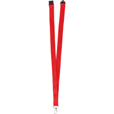 Picture of RPET LANYARD in Red