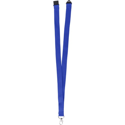 Picture of RPET LANYARD in Cobalt Blue