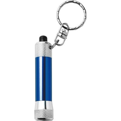 Picture of KEY HOLDER KEYRING AND METAL TORCH in Cobalt Blue