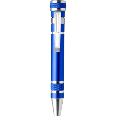 Picture of PEN SHAPE SCREWDRIVER in Cobalt Blue.