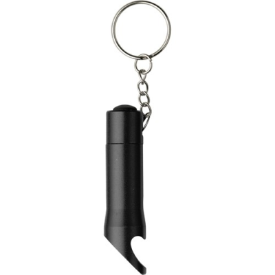 Picture of BOTTLE OPENER with Torch in Black