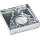 Picture of CHRISTMAS TREE CANDLE HOLDER in Silver