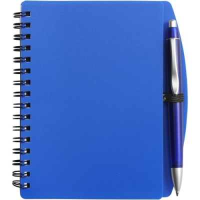 Picture of NOTE BOOK with Ball Pen (Approx A6) in Blue