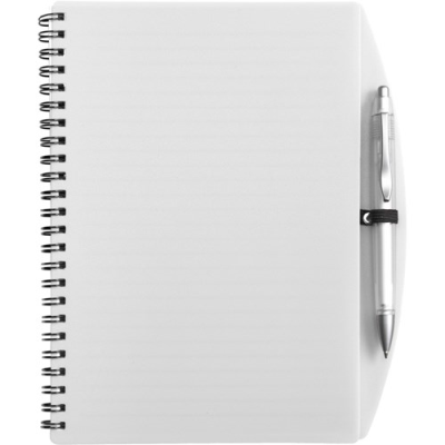 Picture of NOTE BOOK with Ball Pen (Approx A5) in White