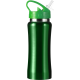 Picture of STAINLESS STEEL METAL SINGLE WALLED DRINK BOTTLE (600ML) in Green