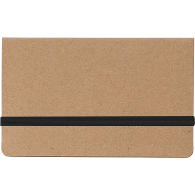 Picture of CARD CASE with Sticky Tabs in Brown & Black