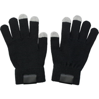 Picture of GLOVES FOR CAPACITIVE SCREENS in Black