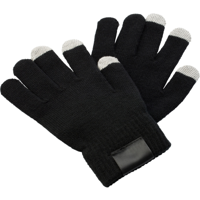 Picture of GLOVES FOR CAPACITIVE SCREENS in Black